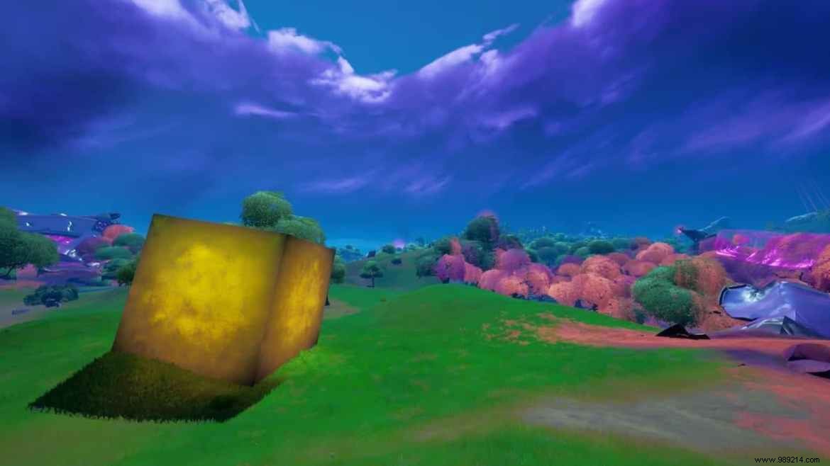 Fortnite Season 8: Gold Cube Location and Map Path Guide
