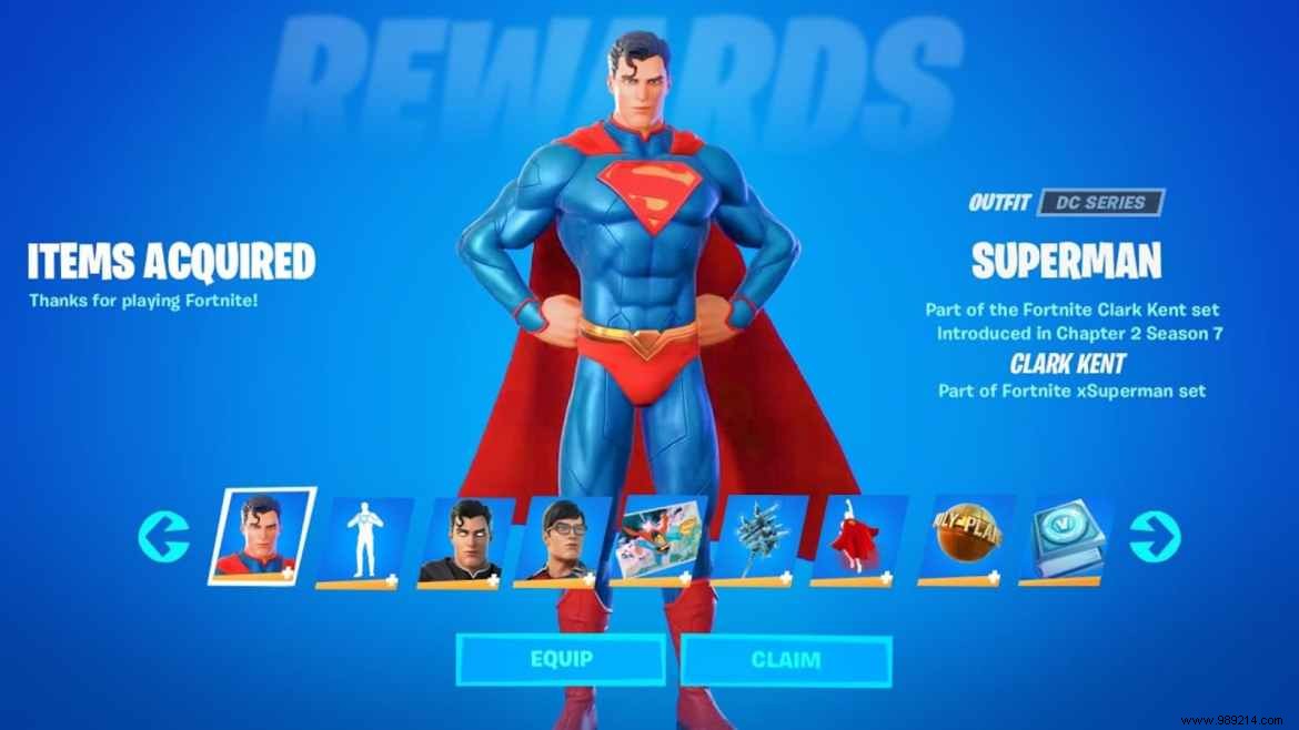 Fortnite Chapter 2 Season 7 Glitch: Transform Any Skin into Superman for Free