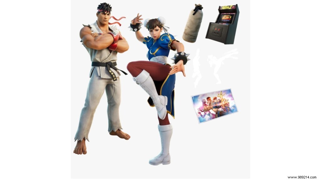 Fortnite Ryu and Chun-Li Bundle: Full Contents, Price, and Release Details