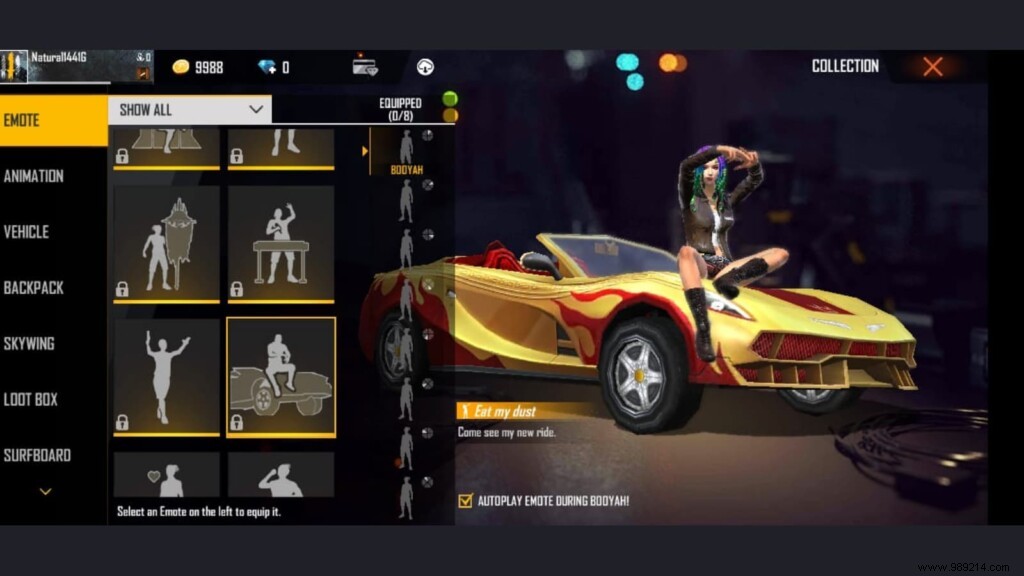 Top 5 Free Fire Emotes with Stunning Special Effects