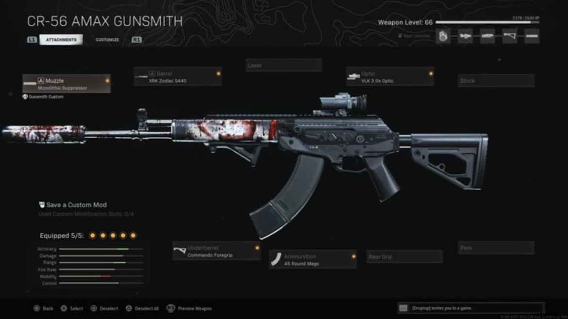 Best CR-56 AMAX Loadout for Call of Duty: Warzone – Mid-to-Long Range Dominance