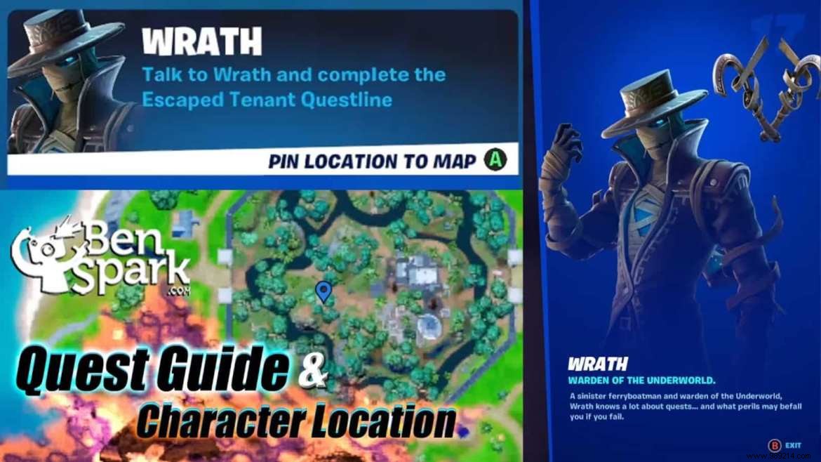 Fortnite Season 8: Talk to Wraith Guide – Escaped Tenant Questline Location & Challenges