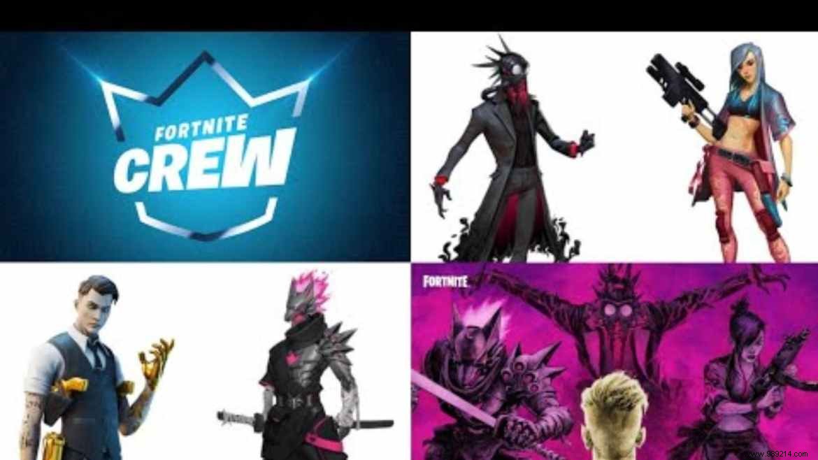 Fortnite Crew Pack Season 8: First Shadows Set – Burning Wolf, Chaos Origins, and Sierra Revealed