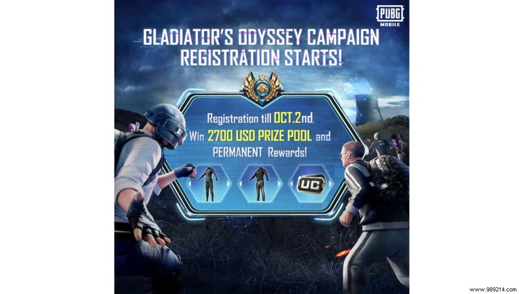 PUBG Mobile Gladiator s Odyssey Campaign: How North American Players Can Participate, Win Prizes, and More
