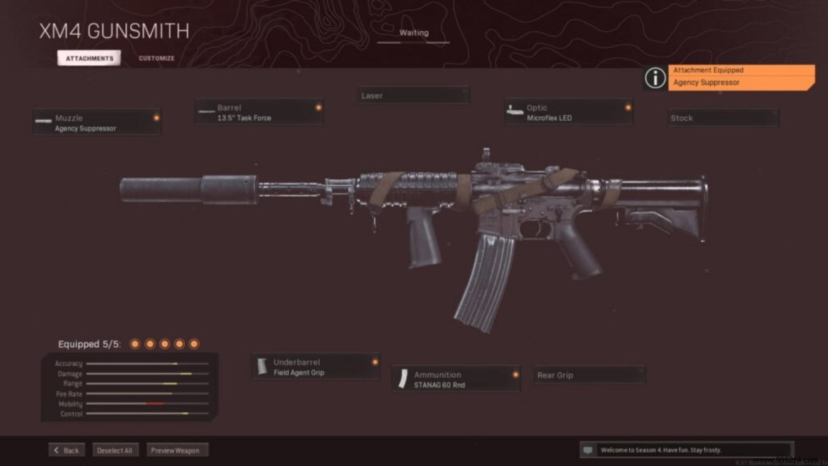 Best XM4 Loadout for Call of Duty Warzone Season 4: Expert Attachments and Tips