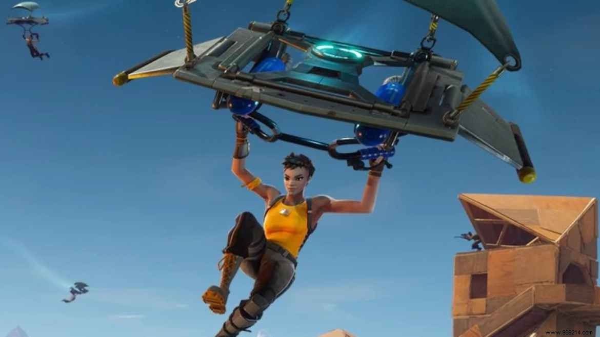 Fortnite Season 8 Teaser Hints at Revolutionary Gliding with Weapon Feature