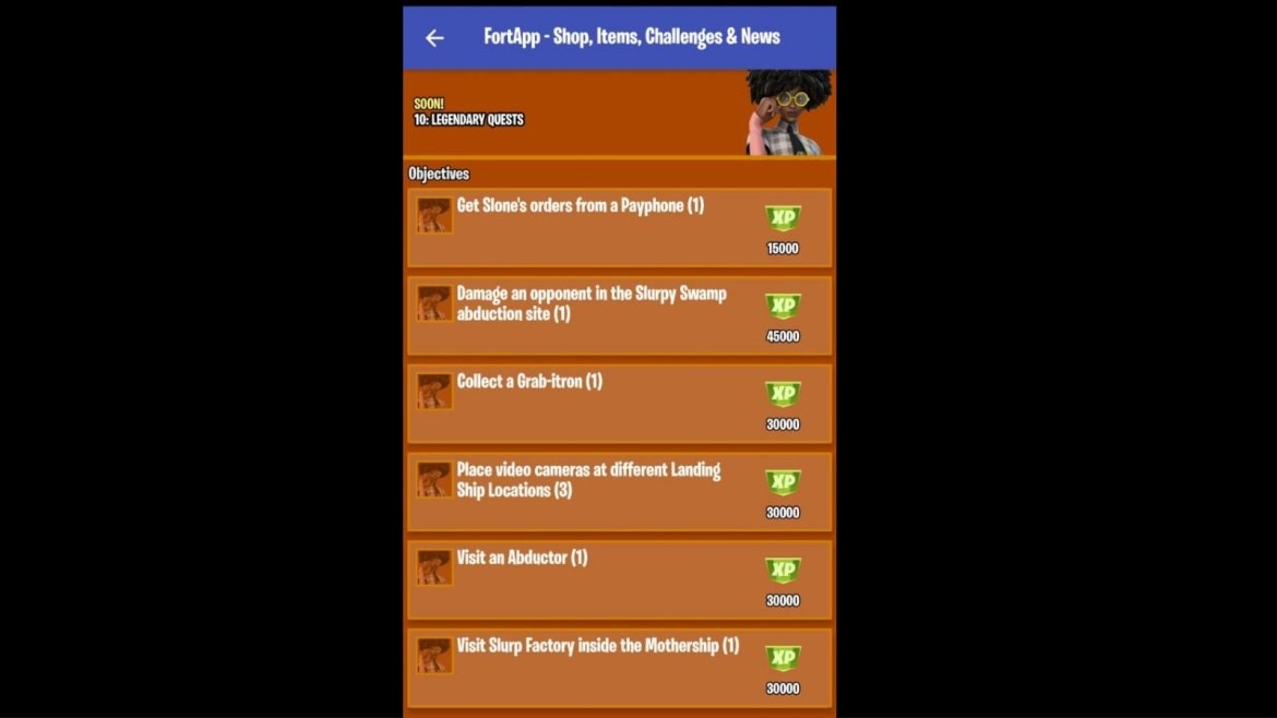 Fortnite Season 7 Week 10 Legendary Challenges: Full Guide and XP Rewards