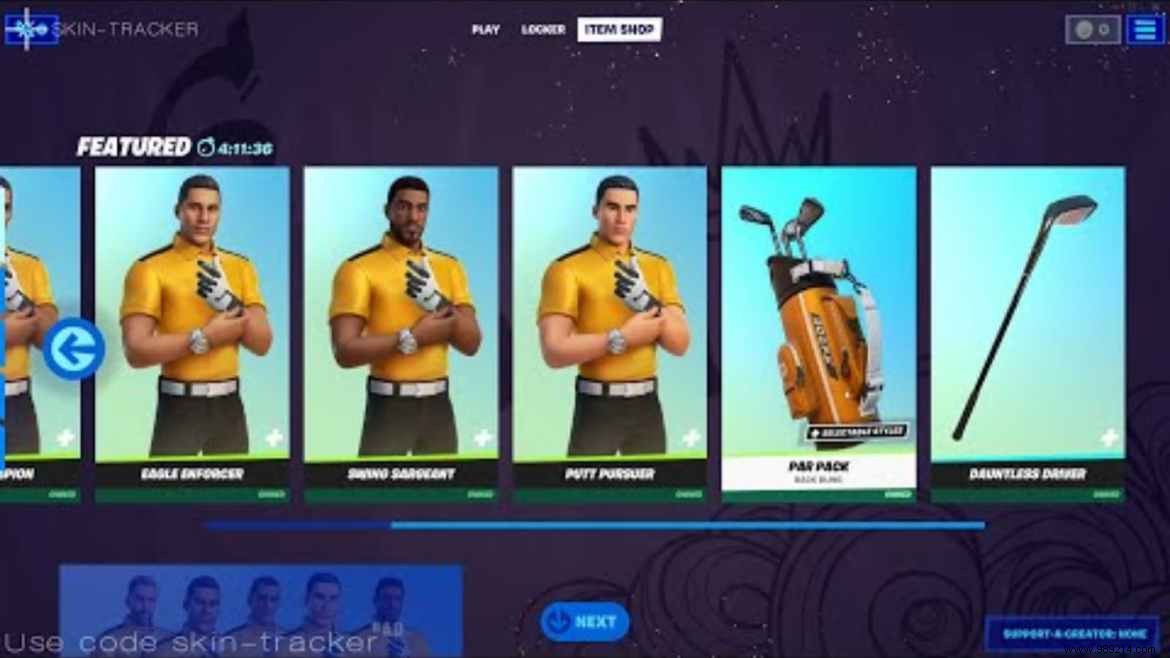 Fortnite Fearless Fairway Bundle: Full Price, Contents, and Item Shop Details