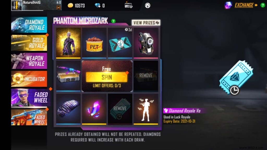 Free Fire Faded Wheel: How to Claim the Exclusive Phantom Microzrak Pack