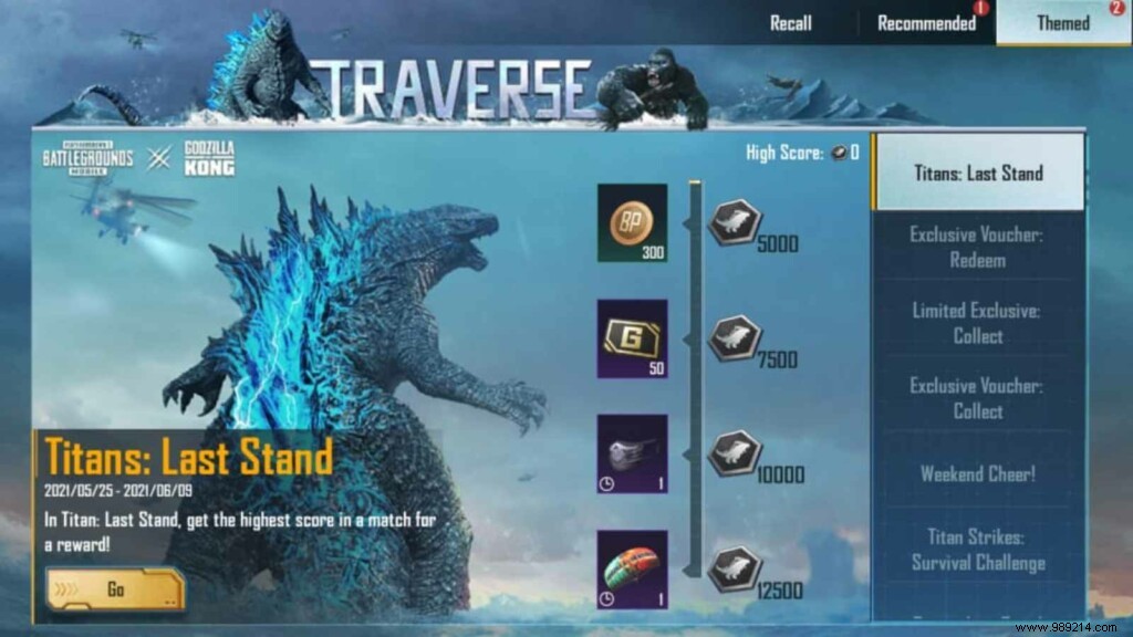 PUBG Mobile May 2021 Redemption Codes: Godzilla vs. Kong Rewards and How to Claim Them