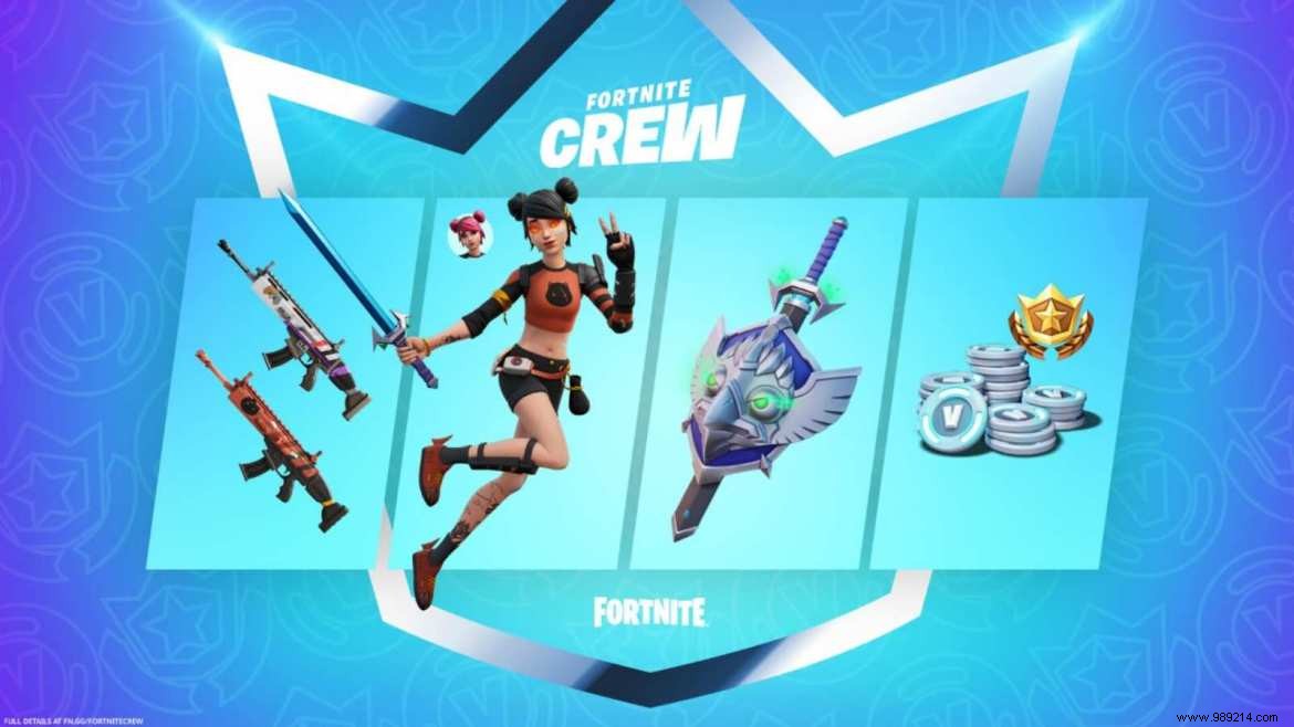 Fortnite August 2021 Crew Pack: Summer Skye Skin Details and Exclusive Rewards