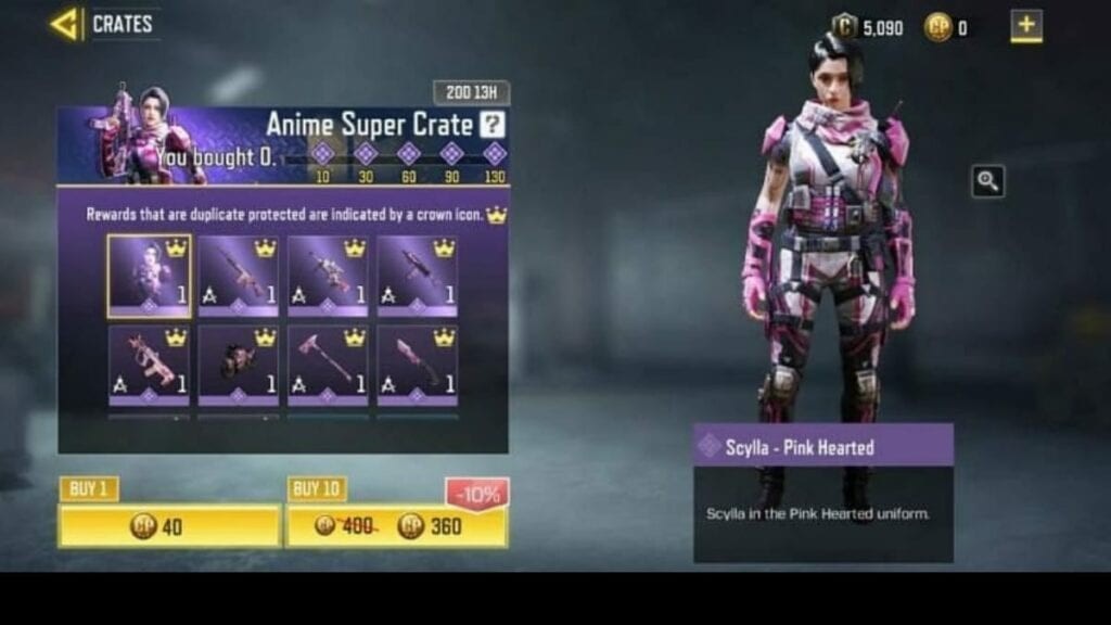 Anime Super Crate Guide: Rewards, Prices & Drop Rates in COD Mobile Season 3