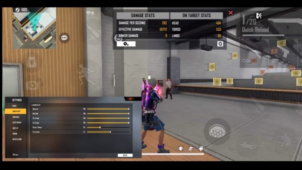 Ajju Bhai (Total Gaming) Free Fire Sensitivity Settings for Auto Headshots Post-OB30 Update