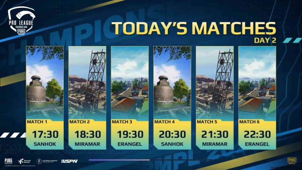 PMPL SEA Championship Season 3: Day 2 Standings, Top Teams, and Match Highlights