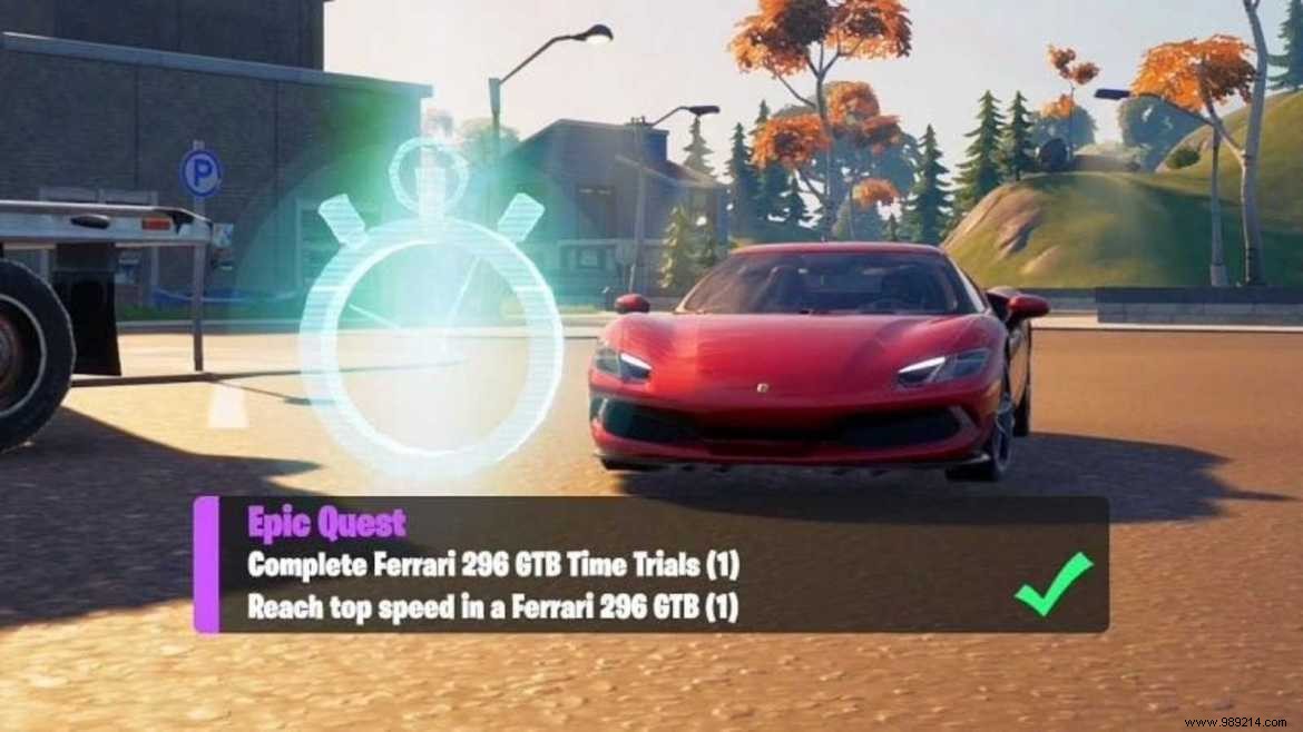 Fortnite Season 7: Complete the Ferrari 296 GTB Time Trial Challenges - Full Guide