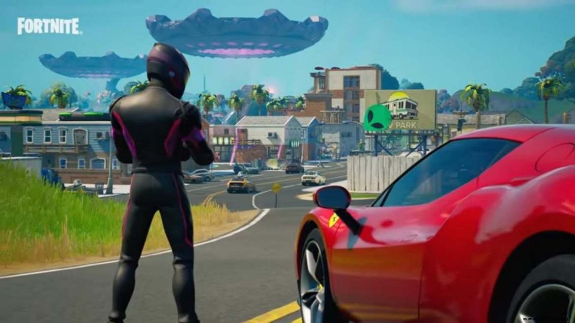 Fortnite Season 7: Complete the Ferrari 296 GTB Time Trial Challenges - Full Guide