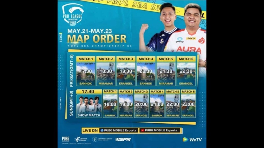 PMPL SEA Championship Season 3: Teams, Schedule, Prize Pool & Live Stream Details