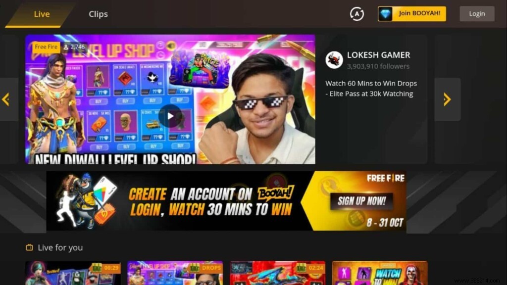 Free Fire Watch to Win Event on BOOYAH: Grab Exclusive Rewards October 24-25