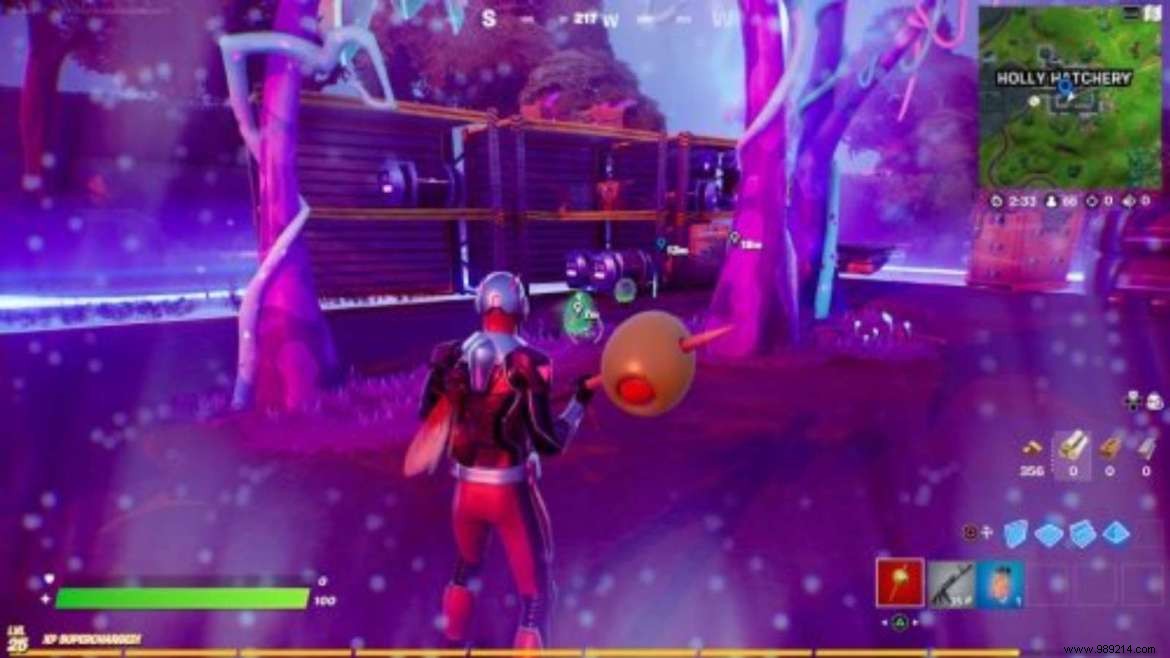 Fortnite Guide: How to Mark Alien Eggs in Holly Hatchery for Breeding Peace Quest