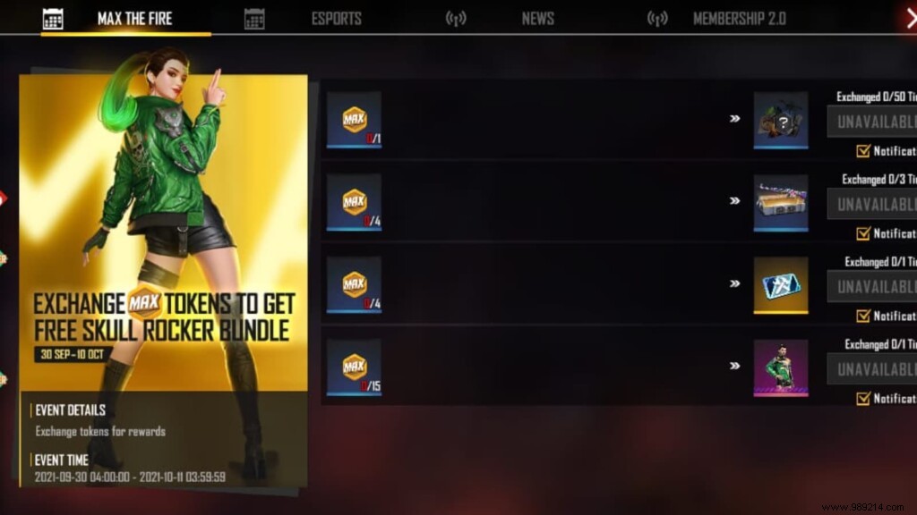 How to Claim the Skull Rocker Bundle for Free in Free Fire MAX: Complete Guide