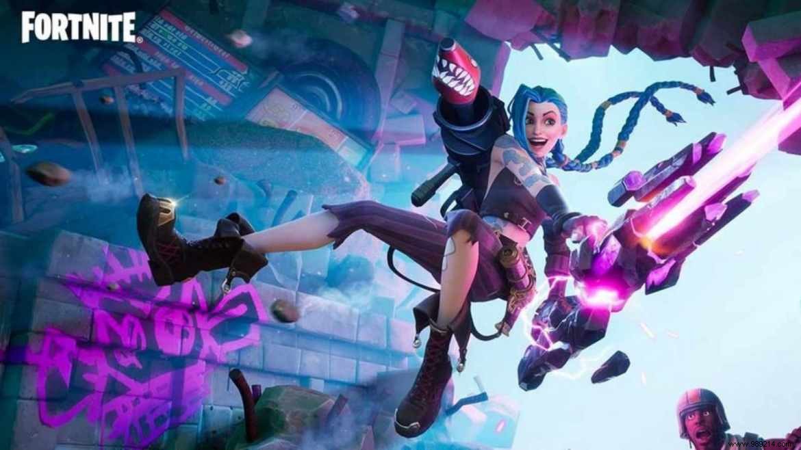 How to Claim the Fortnite Arcane Jinx Skin for Free in Chapter 2 Season 8 via Redeem Codes
