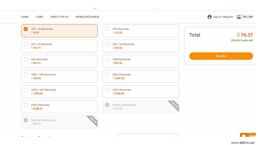How to Top Up Free Fire Diamonds on SEAGM: Secure Recharges with 3% Cashback