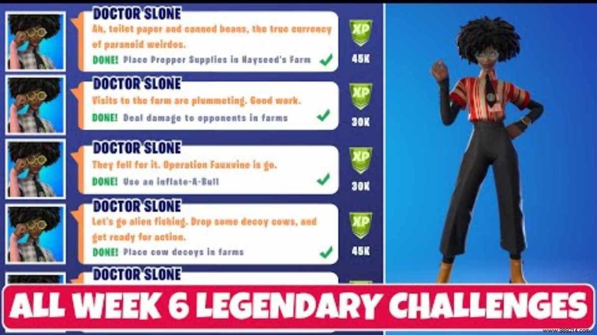 Fortnite Season 7 Week 6 Challenges: Complete Guide to Epic and Legendary Quests