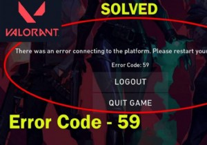 How to Fix Valorant Error Code 59: Official Solutions from Riot Support