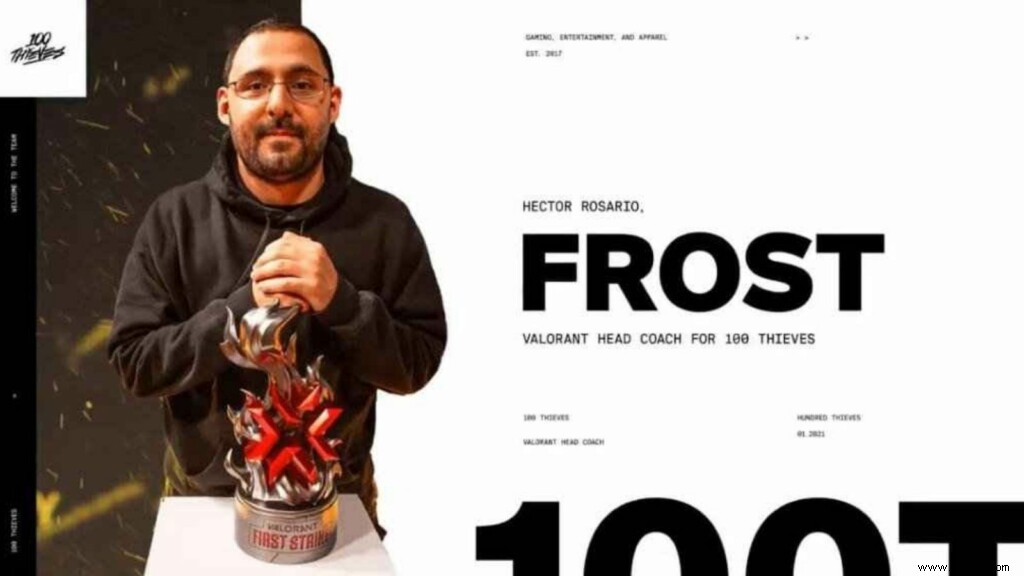 100 Thieves Releases Longtime Coach FrosT Amid Valorant Offseason Roster Shuffle