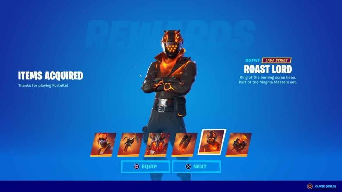Fortnite Magma Masters Pack: Fiery Cosmetics from Chapter 2 Season 7 Item Shop