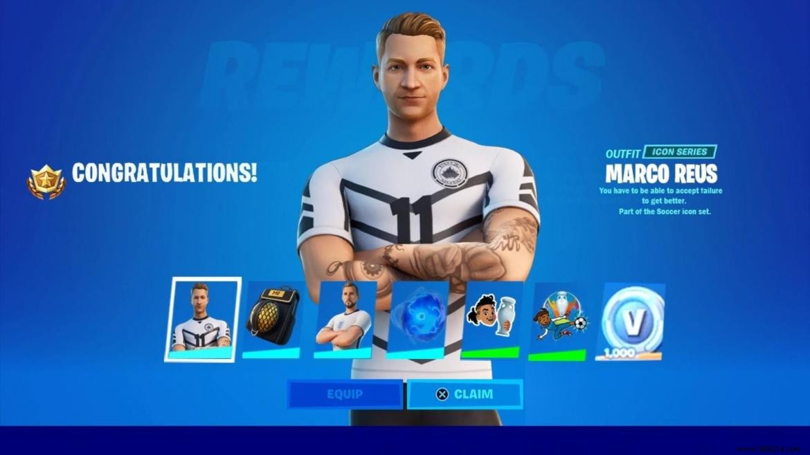 How to Get Harry Kane and Marco Reus Skins in the Fortnite Item Shop