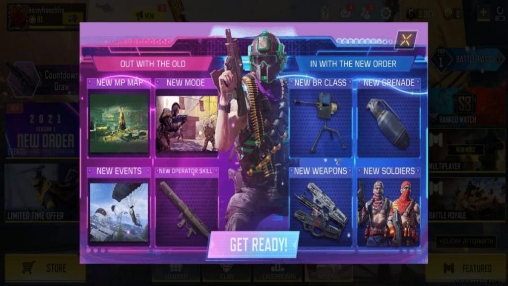 Call of Duty Mobile Season 1  New Order : New Maps, Weapons, Modes & Battle Pass