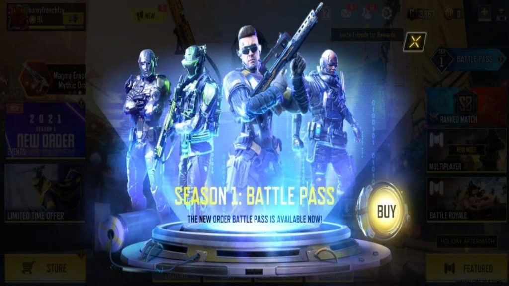 Call of Duty Mobile Season 1  New Order : New Maps, Weapons, Modes & Battle Pass