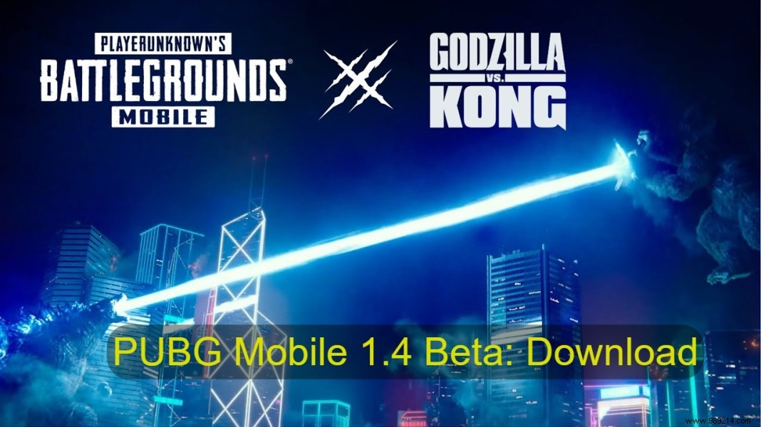 PUBG Mobile 1.4 Beta Update: Godzilla vs. Kong Collaboration and Exciting New Features