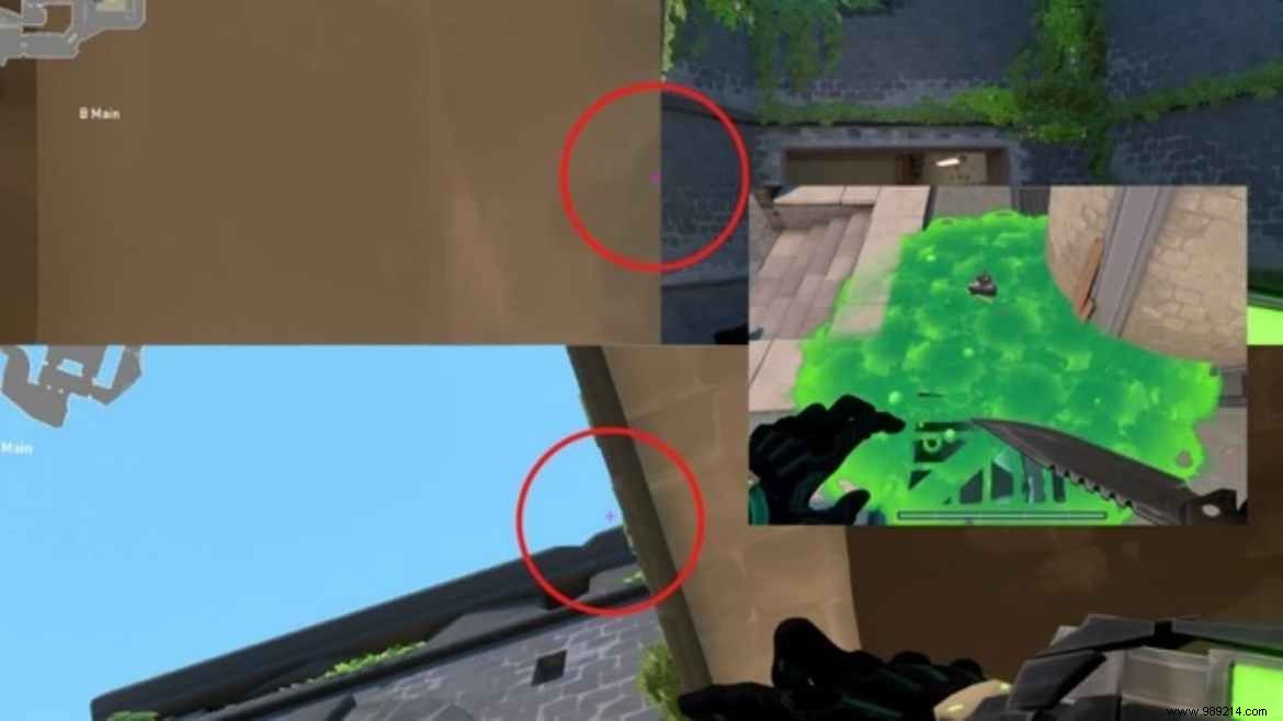 Valorant Viper Snakebite Lineups on Breeze: Post-Plant Setups for A and B Sites