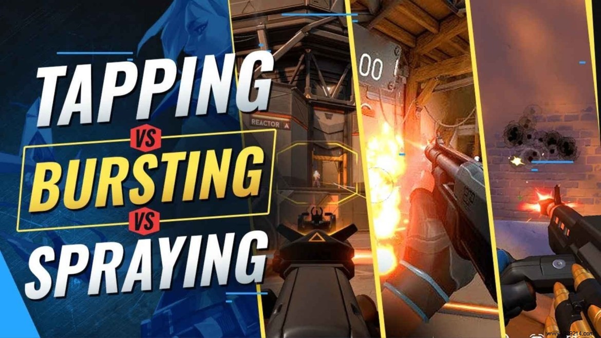 Valorant Shooting Guide: Tapping vs. Bursting vs. Spraying – Pros, Cons, and Best Uses