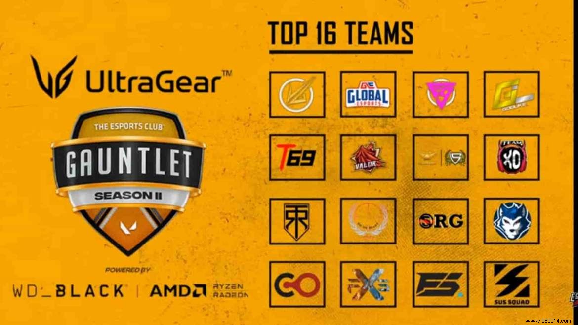 Valorant TEC Gauntlet Season 2: Top 16 Teams Announced and Group Draw Results