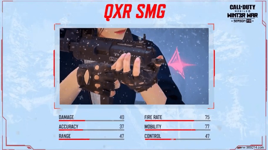 Call of Duty Mobile: Unlock the QXR SMG in Season 13 via Run & Gun Event
