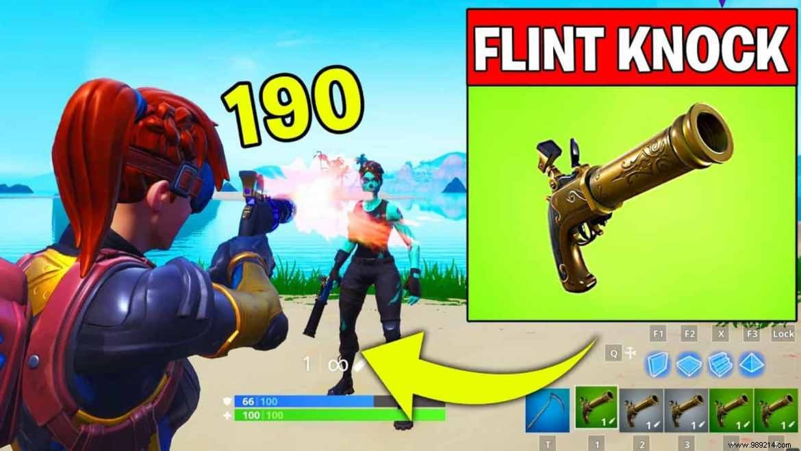 Fortnite Season 8 Guide: Where to Find the Flint-Knock Pistol After v18.50 Update