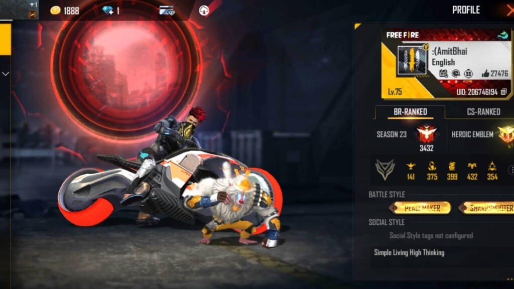 Amit Bhai (Desi Gamers) Free Fire ID, In-Game Stats, KD Ratio, YouTube Earnings & More – October 2021 Update