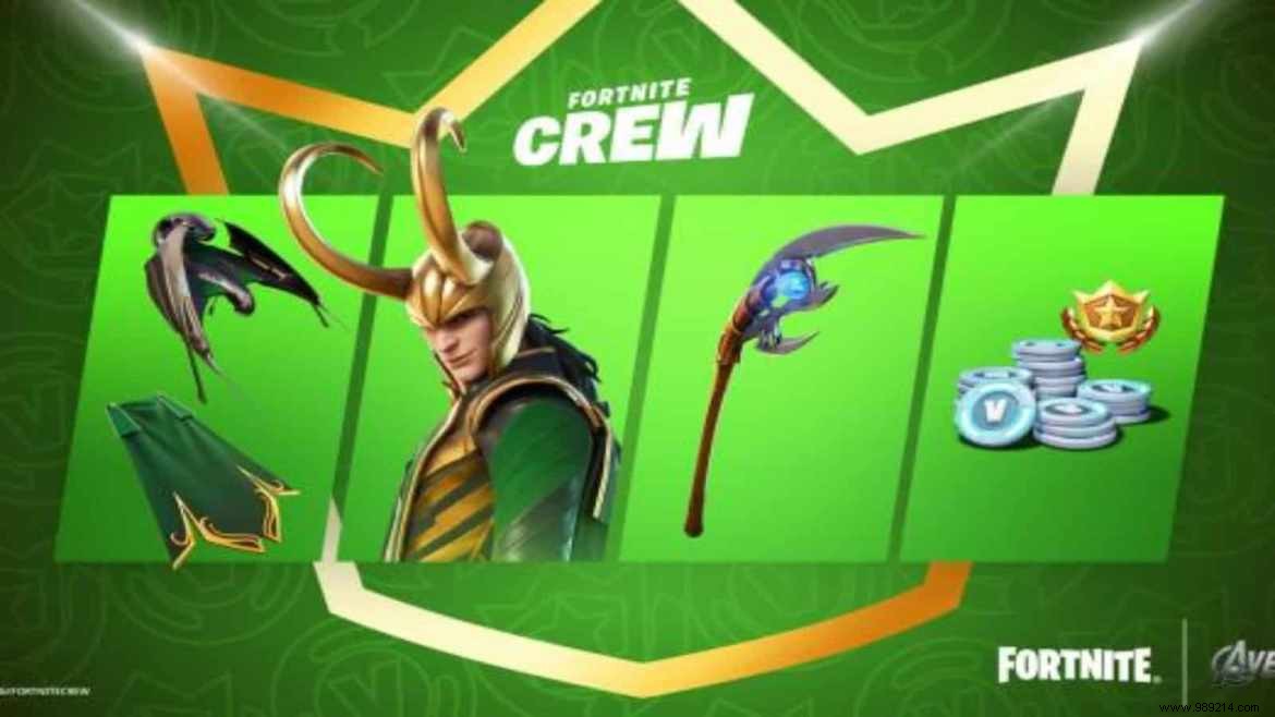 How to Unlock the Exclusive Fortnite Loki Skin via Crew Pack in Season 7