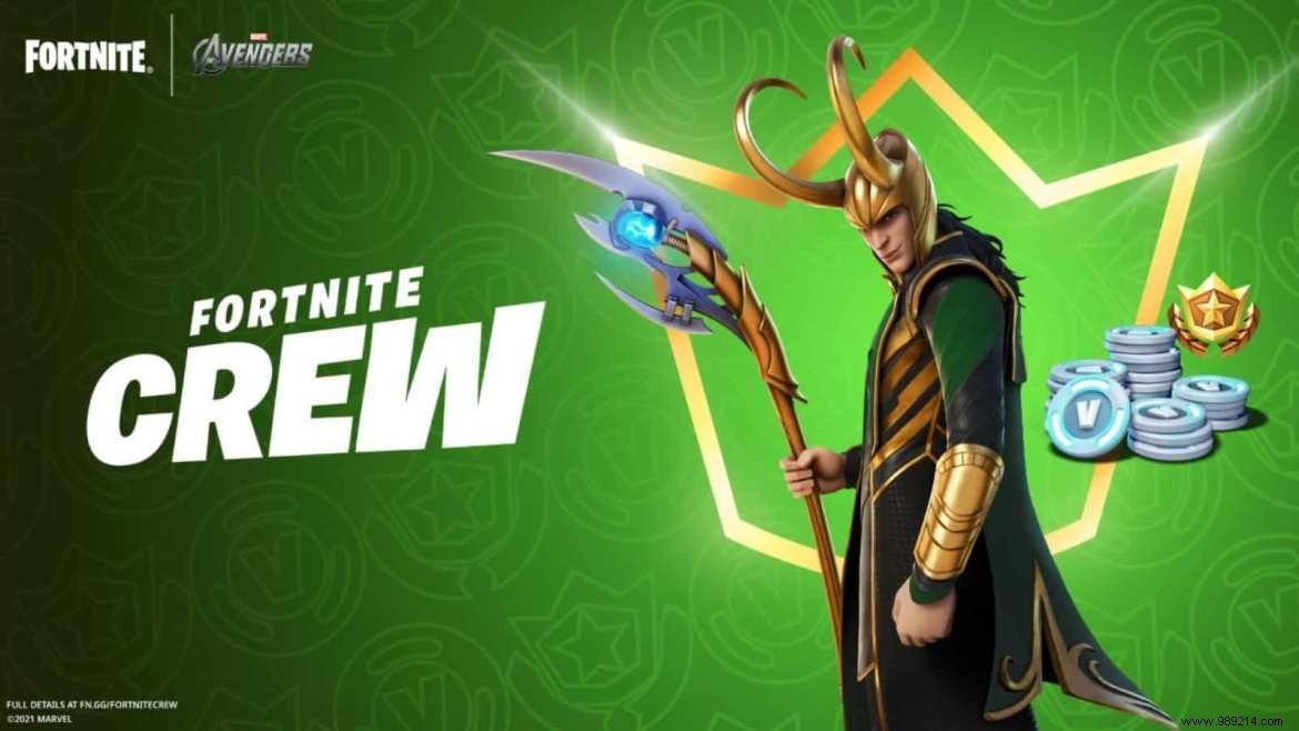 How to Unlock the Exclusive Fortnite Loki Skin via Crew Pack in Season 7