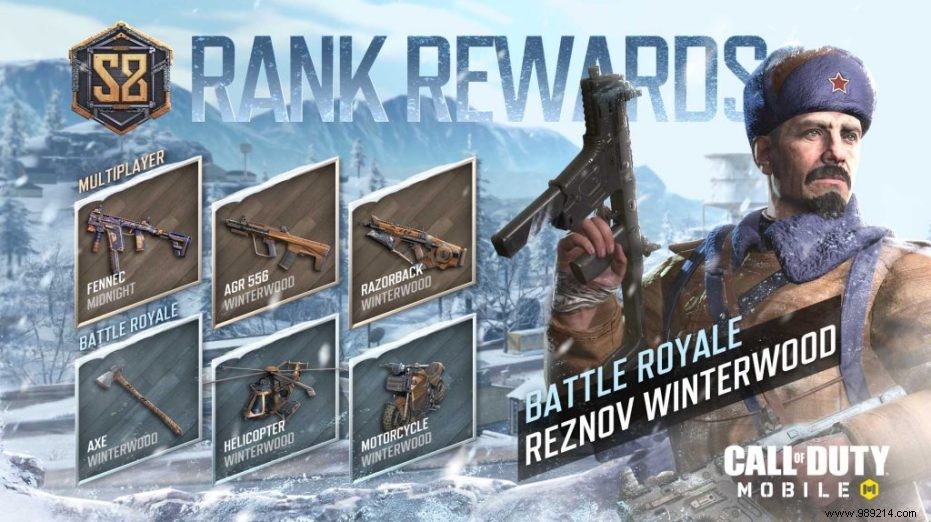 Call of Duty Mobile Season 13 Winter War: Complete Battle Pass Rewards Guide