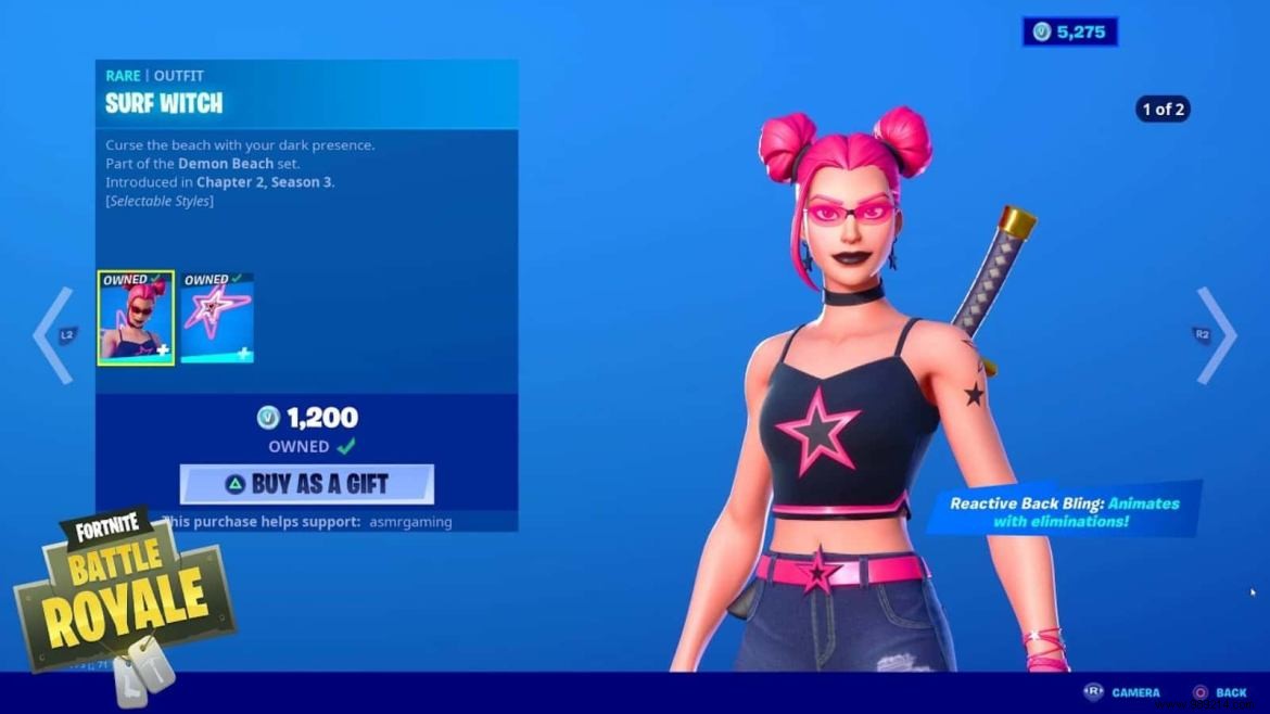 Fortnite Surf Witch Skin: How to Unlock It, Price, Styles, and Bundle Details