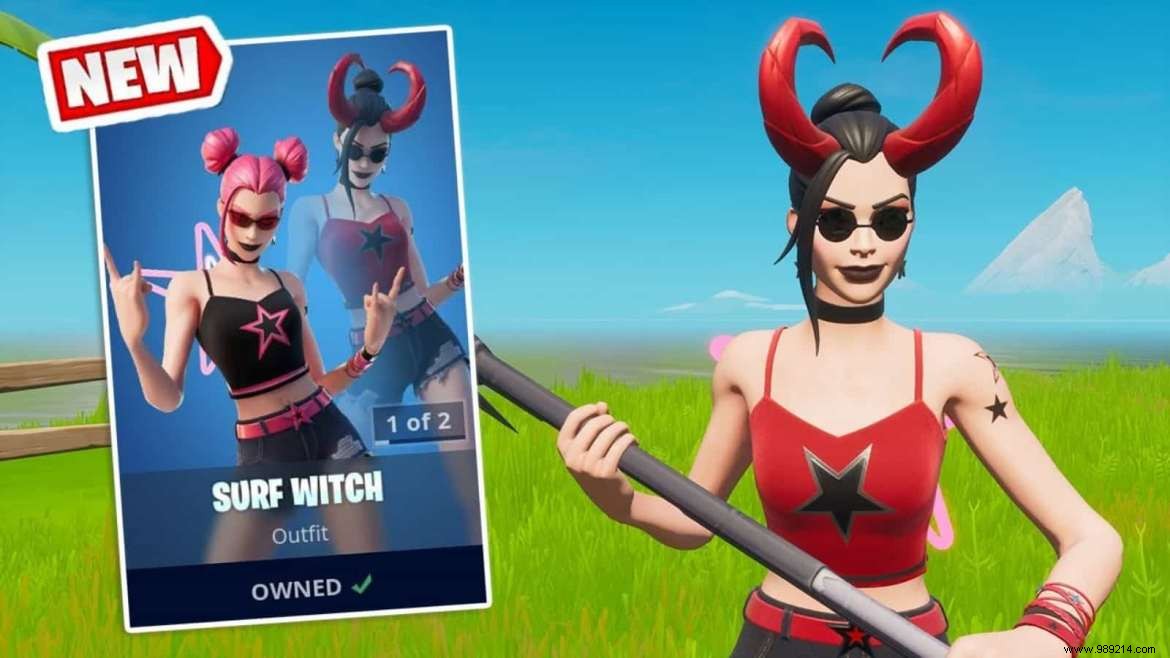 Fortnite Surf Witch Skin: How to Unlock It, Price, Styles, and Bundle Details