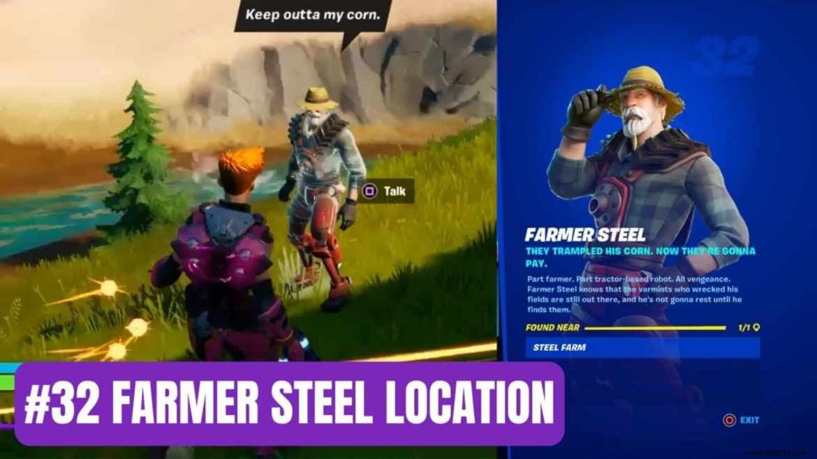 Fortnite Farmer Steel Quest Guide: All Week 4 Legendary Challenge Locations