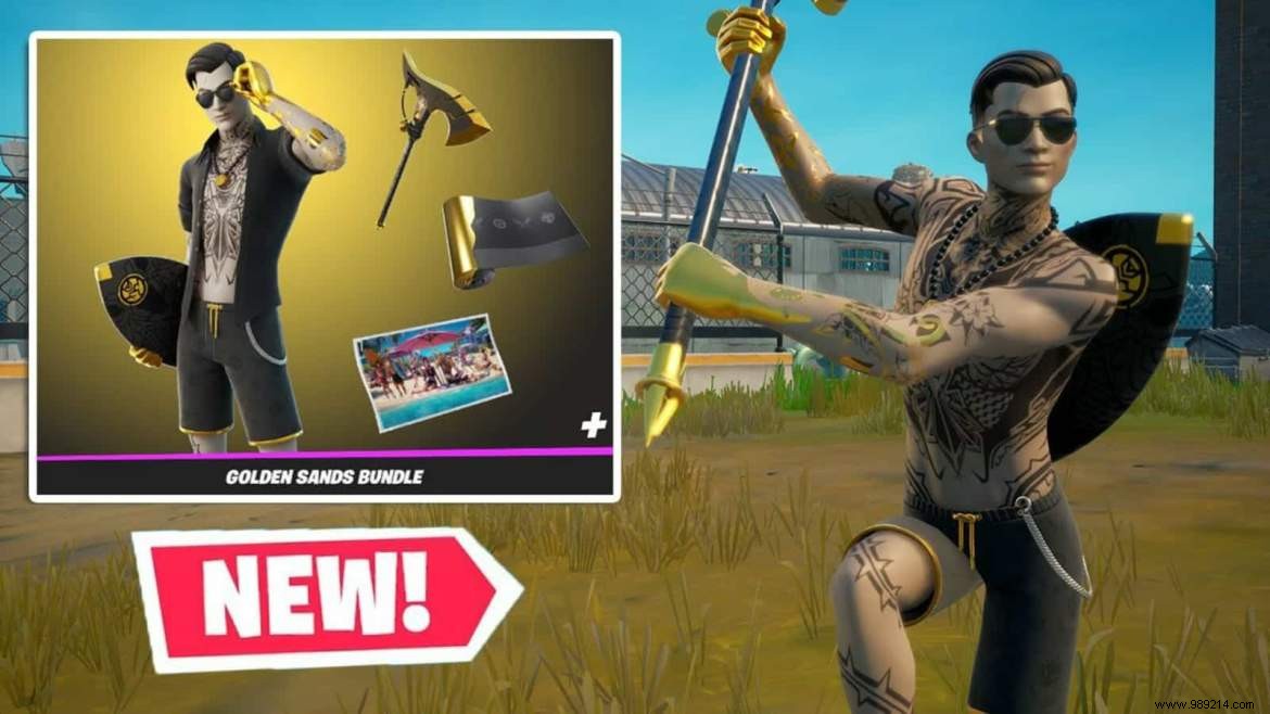 Fortnite Midsummer Midas Skin Hits Item Shop After 17.10 Update – Styles, Bundle, and Cosmic Summer Details