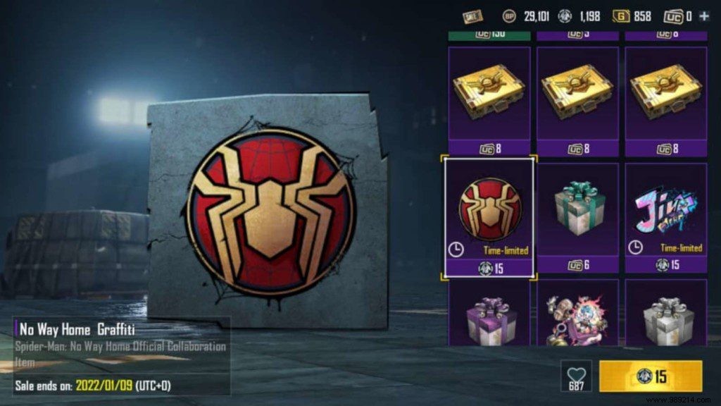 PUBG Mobile x Spider-Man: No Way Home Collaboration Officially Announced – Claim Free Rewards Now