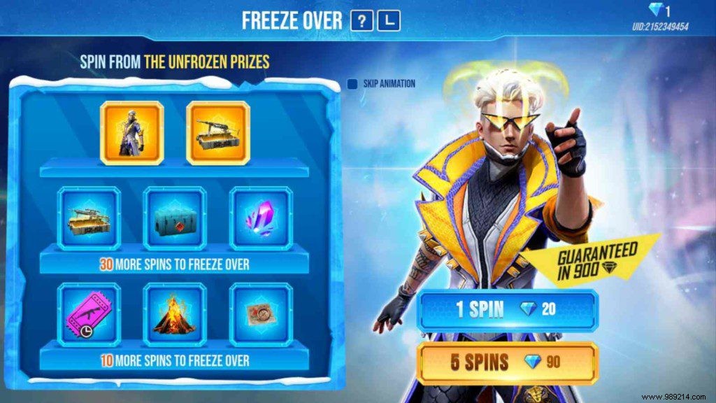 How to Claim the Sunscale Serpent Bundle in Free Fire s Freeze Over Event