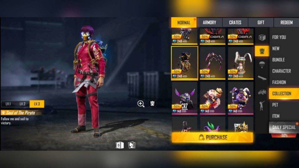 Free Fire Backpack Sale: Score 50% Off Premium Skins (Dec 19-20, 2021)